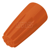 Ideal 30-073 Wire-Nut 73B Wire Connector, Orange (Box of 100)