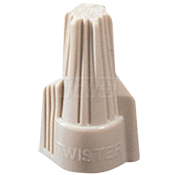 Ideal 30-341 Twister 341 Wire Connector, Tan (Box of 100)
