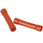 Butt Terminal, Insulated, 12-10AWG, 50 Pack