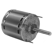 Fasco D914 - Condenser Fan Motor, 5.6 Inch Diameter, 3/4-1/2 HP, PSC, 460V, 1075 RPM, 2.5/1.6 Amp, Ball Bearing, Reversible, Open Vent.