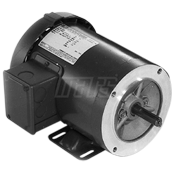 1/2 HP General Purpose Three Phase Motor, Totally Enclosed, Standard and EPAct Efficiencies, C-Face Footed (Rigid and Removable Base), Marathan / GE 56T11F5309