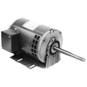 3/4 HP Commercial Laundry Dryer Motor, Single Phase, Dripproof, Resilient Base, Marathon 56C17D5346 
