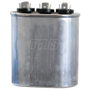 Dual Run Capacitor, 20/5 MFD 440V OVAL