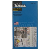 Ideal 44-101 Wire Marker Booklet Legend: 0-9 (45 each)