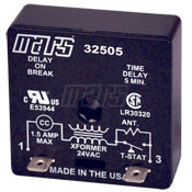 Solid State Timer, Fixed Delay, Mars 32505