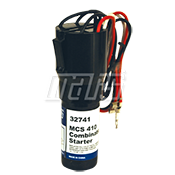 Combo Start Relay, Start Capacitor, & Motor Overload, Mars 32741
