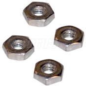 Hexagon Nuts, 3/8-16 for 3/8 Bolt, 100 Pack