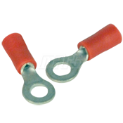 Terminal, Ring, Insulated, 22-18AWG, 100 Pack